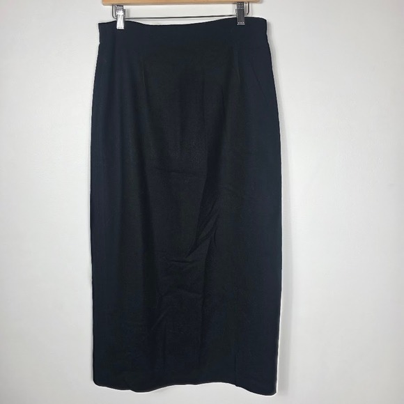 Jones New York Dresses & Skirts - Jones New York Black Wool Pencil Winter Office  Skirt Size 10